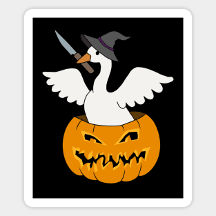 Halloween Goose Magnet